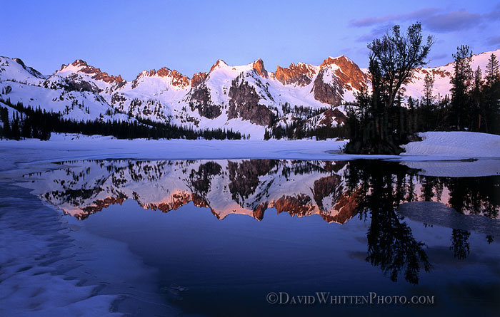 Alice Lake, Sawtooth Mountains, Idaho Photography by David Whitten Sawtooth Wilderness