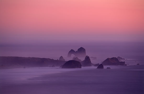 Oregon Coast Crook Point and Mack Arch, Oregon Islands National Wildlife Refuge, Limited Edition Fine Art Photography by David Whitten