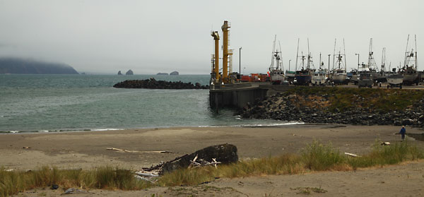 Dolly dock Port Orford Oregon