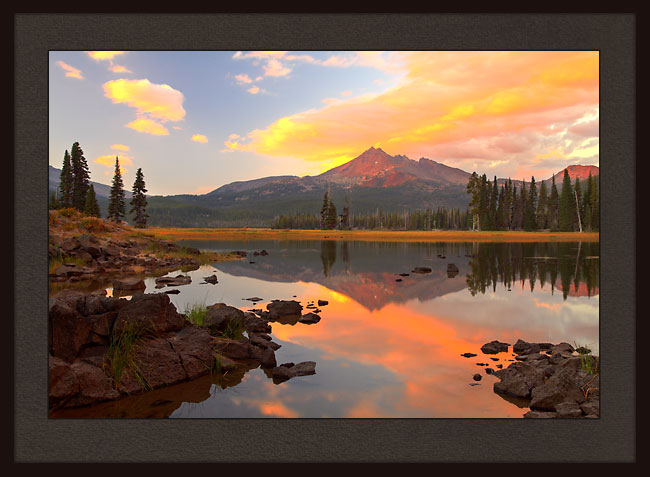Sparks Lake, Cascade Lakes, Bend, Oregon - landscape photographer David Whitten davidwhittenphoto.com