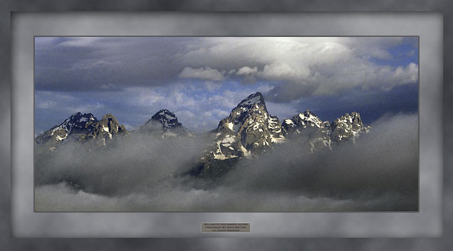 Teton Range, Grand Teton National Park, Wyoming.