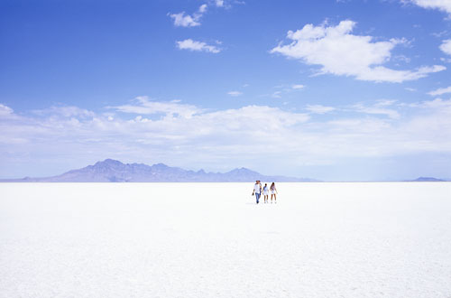 Bonneville Salt Flats, Great Salt Lake, Utah. photographer - David Whitten Photography