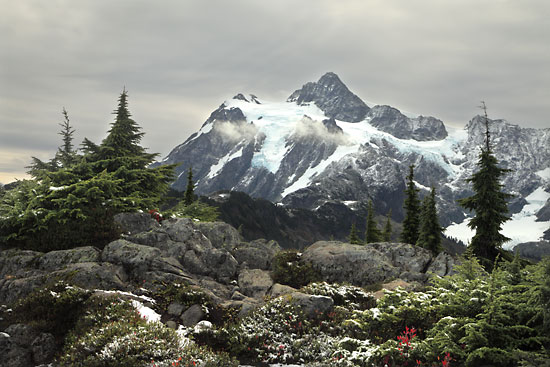 Mt. Shuksan, North Cascades National Park, Washington.