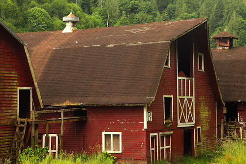 Smith Fork Barns Reedsport Oregon