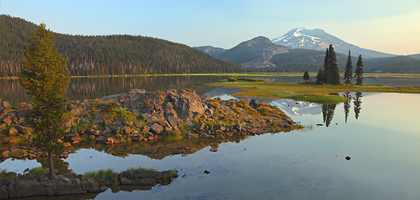 Sparks Lake, Sunset, Bend, Oregon