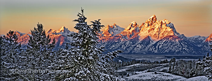 Tetons, Grand Teton National Park, Jackson Hole, Wyoming, Sunrise, Limited Edition Fine Art Photography by David Whitten