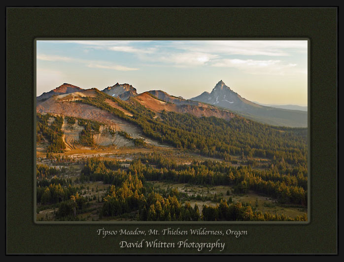 Mt. Thielsen, Tipsoo Meadow, Pacific Crest Trail, Cascade Mountains Oregon.