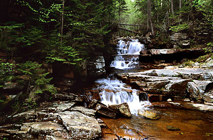 Bemis Brook Photo Waterfall New Hampshire White Mountains New Hampshire
