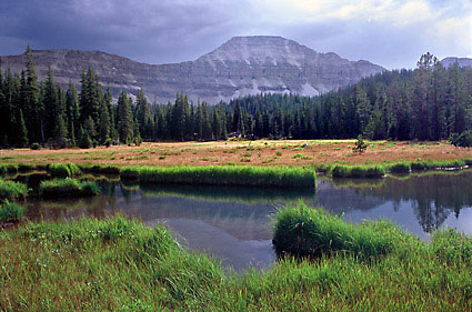 High Uintas Wilderness Middle Basin Photograph Uinta Mountains Utah High Uintas Wilderness photographer David Whitten