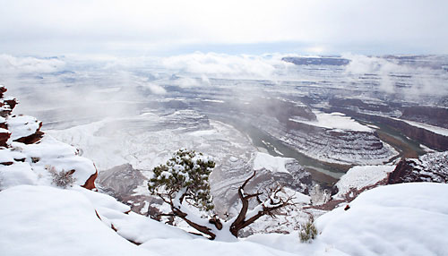 Colorado River from Dead Horse Point State Park photograph Utah photographer David Whitten