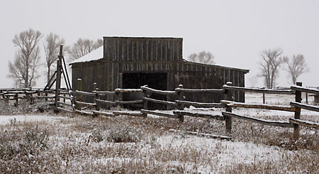 Barn Grand Teton National Park Jackson Hole Wyoming