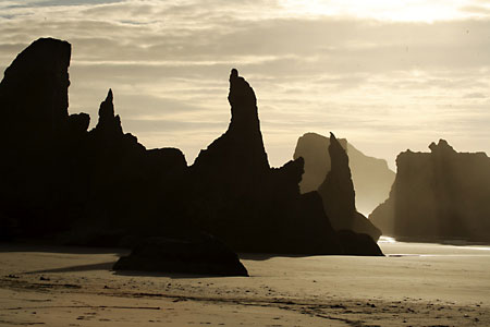 Sea Stacks Bandon Beach Bandon Oregon