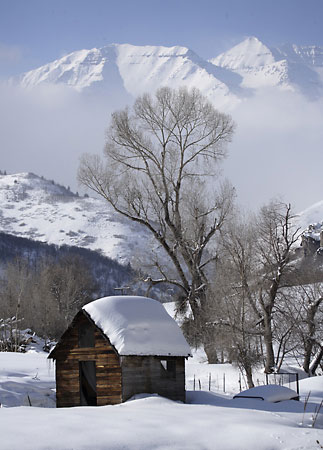 South Fork Mt. Timpangos Wasatch Mountains Utah