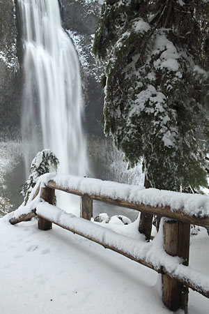 Salt Creek Falls near Willamette Pass Oregon