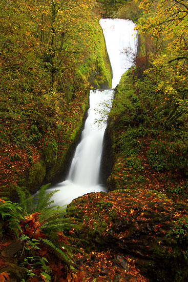Bridal Veil Falls photo, Columbia Gorge Waterfalls Oregon