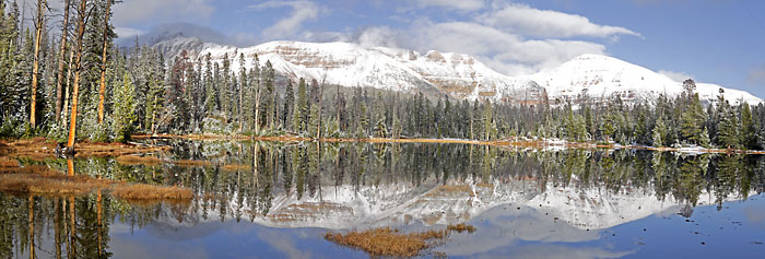 Bonny Lake near Mirror Lake High Uintas Wilderness photography by David Whitten