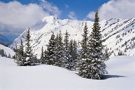Superior Peak Little Cottonwood Canyon Wasatch Mountains Utah