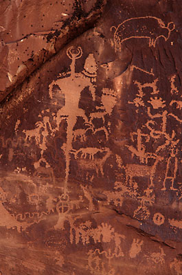 Petroglyphs Newspaper Rock State Park Utah photographer David Whitten