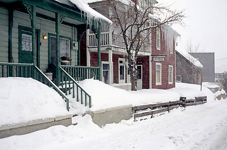 Park City Utah Main Street Historic buildings