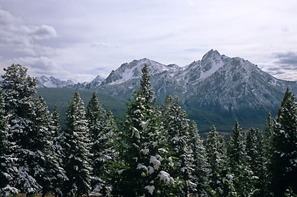 McGown Peak Sawtooth Mountains photo Idaho Sawtooth National Recreation Area photograph