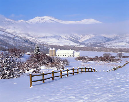 Osguthorpe Barn aka McPolin Farm and The Canyons Park City Utah