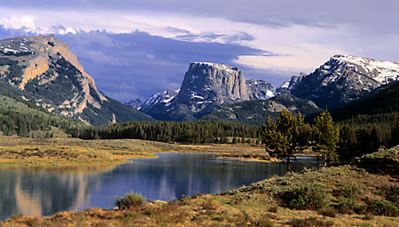 Squaretop Mountain, Green River, Wind River Mountains photograph, Wyoming