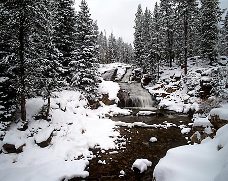Upper Provo River Falls Uinta Mountains photographer Utah