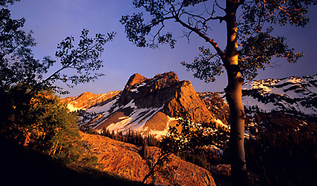 Sundial Peak Wasatch Mountains Utah