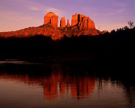 Cathedral Rocks Oak Creek Sedona Arizona