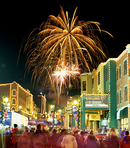 Fireworks Main Street Park City Utah