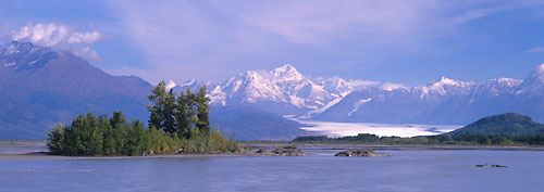 Alaska Photos Knik River Knik Glacier Chugach Mountains Alaska