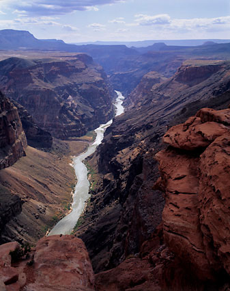 Lava Falls from Toroweap Colorado River Grand Canyon National Park Arizona