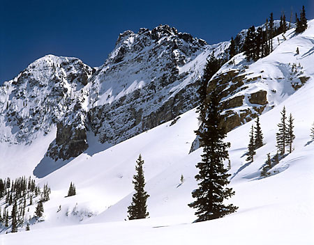 Devil's Castle Alta Ski Area Wasatch Mountains Utah Alta photo