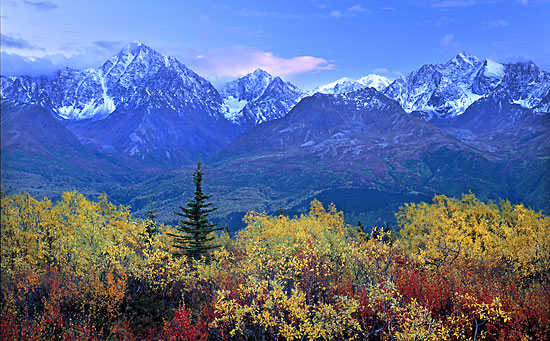 Chugach Mountains Alaska Matanuska Valley