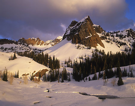 Sundial Peak Lake Blanche Twin Peaks Wilderness Wasatch Mountains Utah photography