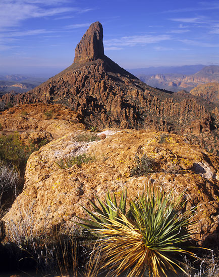 Weavers Needle photograph, Superstition Mountains, Arizona, Tonto National Forest, David Whitten Photo
