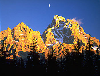 Photograph - Grand Teton from Cascade Canyon Grand Teton National Park photography Wyoming