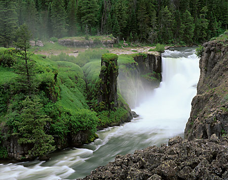 Lower Mesa Falls photo Henry's Fork River Idaho